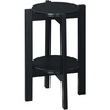 image:imageConvenience Concepts Newport Medium Plant Stand BlackBlack