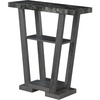 Faux Black Marble/Weathered Gray
