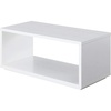 image:imageConvenience Concepts Northfield Admiral Coffee Table Black 18 in x 42 in x 18 inWhite