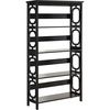 image:imageConvenience Concepts Omega 5 Tier Bookcase GrayBlack
