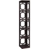 image:imageConvenience Concepts Omega 5 Tier Corner Bookcase GrayEspresso