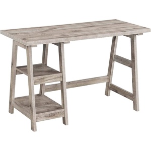 image:imageConvenience Concepts 090107ES Trestle Desk EspressoSandstone