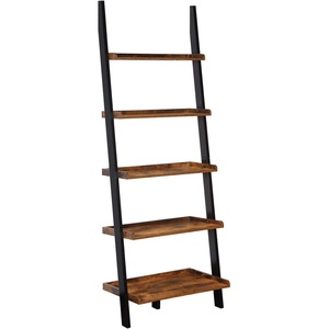 image:imageConvenience Concepts American Heritage Bookshelf Ladder BarnwoodBlackBarnwoodBlack