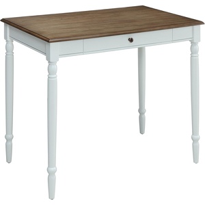 image:imageConvenience Concepts French Country Desk WhiteDriftwoodWhite