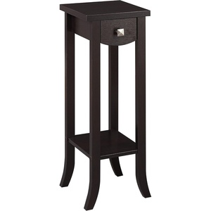 image:imageConvenience Concepts Newport Prism Tall Plant Stand EspressoTall
