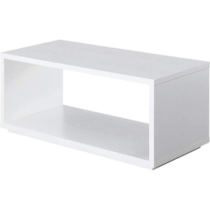 image:imageConvenience Concepts Northfield Admiral Coffee Table Black 18 in x 42 in x 18 inWhite