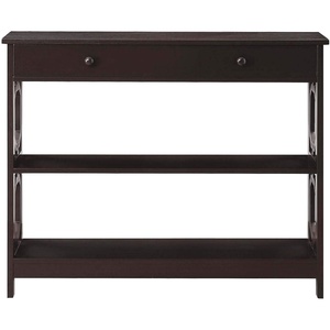 image:imageConvenience Concepts Omega 1 Drawer Console Table BlackEspresso