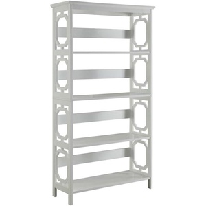 image:imageConvenience Concepts Omega 5 Tier Bookcase GrayWhite