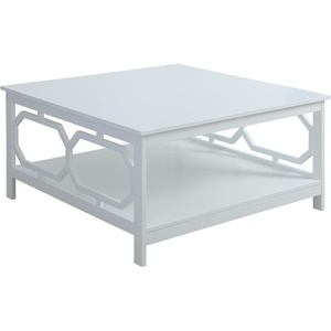 image:imageConvenience Concepts Omega Square 36 Coffee Table GrayWhite