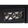 image:imageConvenience Concepts French Country Khloe Deluxe 1 Drawer Accent End Table 14  Traditional Farmhouse Side Table with Mirrored Storage Drawer and Shelf for Living Room BlackBlack