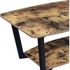 image:imageConvenience Concepts Graystone Coffee Table with Shelf BarnwoodBlackBarnwoodBlack