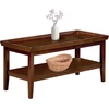 image:imageConvenience Concepts Ledgewood Coffee Table 42  Modern Center Room Accent with Storage Shelf for Transitional Traditional Living amp Family Room EspressoEspresso