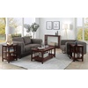 image:imageConvenience Concepts Mission Coffee Table GrayEspresso