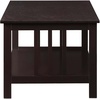 image:imageConvenience Concepts Mission Coffee Table GrayEspresso