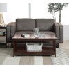 image:imageConvenience Concepts Mission Coffee Table GrayEspresso