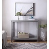 image:imageConvenience Concepts Mission Console Table with Shelf GrayGrey