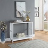 image:imageConvenience Concepts Mission Console Table with Shelf WhiteDriftwoodWhite