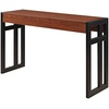 image:imageConvenience Concepts Monterey Console Table 495  Modern Narrow Sofa Display Accent with Storage Shelf for Contemporary Living Room Entryway Hallway or Bedroom CherryBlackCherry