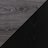 image:imageConvenience Concepts Monterey Square Coffee Table with Shelf Weathered GrayBlackWeathered GrayBlack