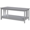 image:imageConvenience Concepts Mission Coffee Table GrayGrey