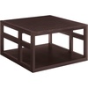 image:imageConvenience Concepts Monterey Square Coffee Table 315  Modern Living Room Table with Storage Shelf for Family Room BlackEspresso