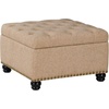 image:imageConvenience Concepts Designs4Comfort Herald Square Ottoman Coffee Table with Storage