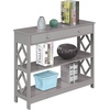 image:imageConvenience Concepts Diamond 1 Drawer Console Table GrayGrey