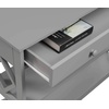 image:imageConvenience Concepts Diamond 1 Drawer Console Table GrayGrey