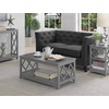 image:imageConvenience Concepts Diamond Coffee Table GrayGrey