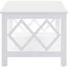 image:imageConvenience Concepts Diamond Coffee Table GrayWhite