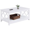 image:imageConvenience Concepts Diamond Coffee Table GrayWhite
