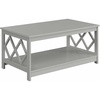 image:imageConvenience Concepts Diamond Coffee Table GrayGrey