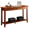 image:imageConvenience Concepts American Heritage Console Table with Drawer CherryCherry