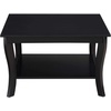 image:imageConvenience Concepts American Heritage Square Coffee Table BlackBlack