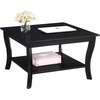image:imageConvenience Concepts American Heritage Square Coffee Table BlackBlack