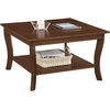 image:imageConvenience Concepts American Heritage Square Coffee Table BlackEspresso
