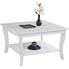 image:imageConvenience Concepts American Heritage Square Coffee Table BlackWhite