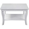 image:imageConvenience Concepts American Heritage Square Coffee Table BlackWhite