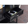 image:imageConvenience Concepts Country Oxford 2Drawer Console Table BlackBlack
