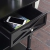 image:imageConvenience Concepts Country Oxford 2Drawer Console Table BlackBlack