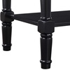 image:imageConvenience Concepts Country Oxford 2Drawer Console Table BlackBlack
