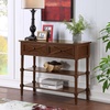 image:imageConvenience Concepts Country Oxford 2Drawer Console Table BlackEspresso