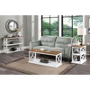 image:imageConvenience Concepts Coventry Coffee Table 47  Farmhouse Center Accent with Storage Shelf for Transitional Modern Living amp Family Room DriftwoodWhiteDriftwoodWhite