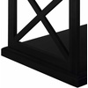 image:imageConvenience Concepts Coventry Coffee Table 47  Farmhouse Center Accent with Storage Shelf for Transitional Modern Living amp Family Room DriftwoodWhiteBlack