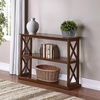 image:imageConvenience Concepts Coventry Console Table 42  Farmhouse Narrow Sofa Display Accent with Storage Shelves for Traditional Modern Living Room Entryway Hallway amp Bedroom BlackEspresso