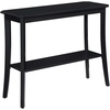 image:imageConvenience Concepts Designs2Go Baja Console Table BlackBlack