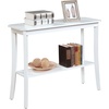 image:imageConvenience Concepts Designs2Go Baja Console Table BlackWhite
