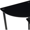 image:imageConvenience Concepts Designs2Go Classic Glass 3 Tier Display Entryway Hall Console Table 23  Modern Display with Storage Shelves for Living amp Family Room Bedroom Bathroom Office BlackBlack