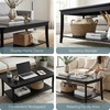 image:imageConvenience Concepts Designs2Go Ensenada Chairside End Table 2375  Transitional Narrow Side Accent with Storage Drawer amp Shelf for Modern Living or Family Room Bedroom Nightstand BlackBlack