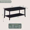 image:imageConvenience Concepts Designs2Go Ensenada Chairside End Table 2375  Transitional Narrow Side Accent with Storage Drawer amp Shelf for Modern Living or Family Room Bedroom Nightstand BlackBlack